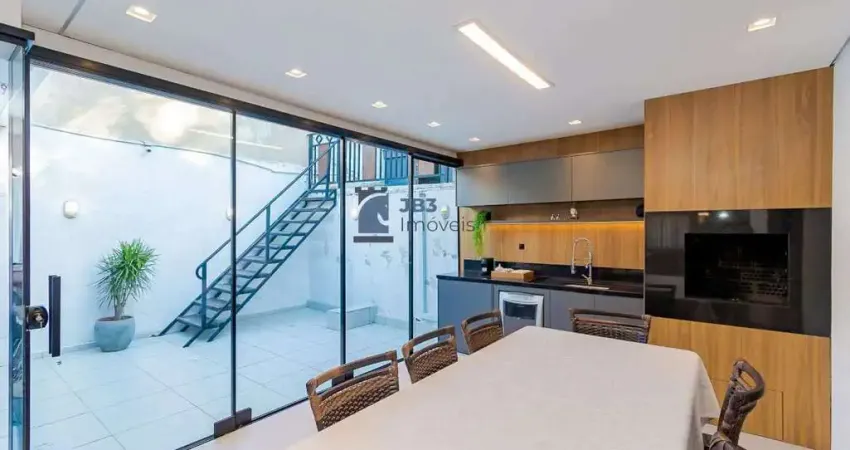 Linda casa 100% DECORADA, Próximo Sta Cândida, 3 quartos, 76m²