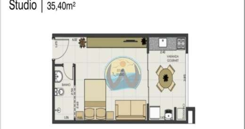 Loft à venda em Perequê Açu, Ubatuba 