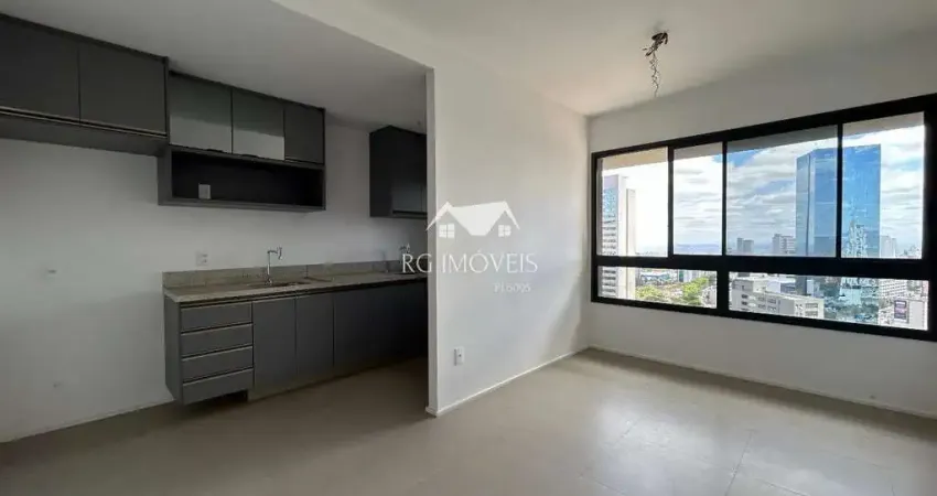 Alugo apto 01 quarto com lavabo, vila da serra, 1 vaga de garagem lazer completo