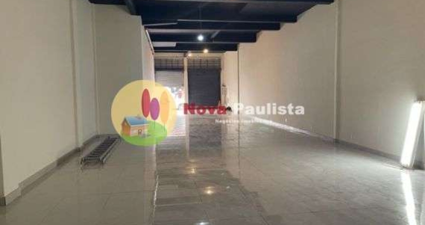 Salão Comercial Reformado para Locação, com 204 m2, por R$12.500,00/mês