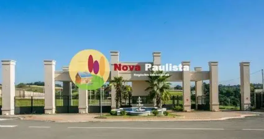 Terreno à venda com 354,84m2. na cidade de tiete/sp no condomínio fechado reserva do frances por r$170.000