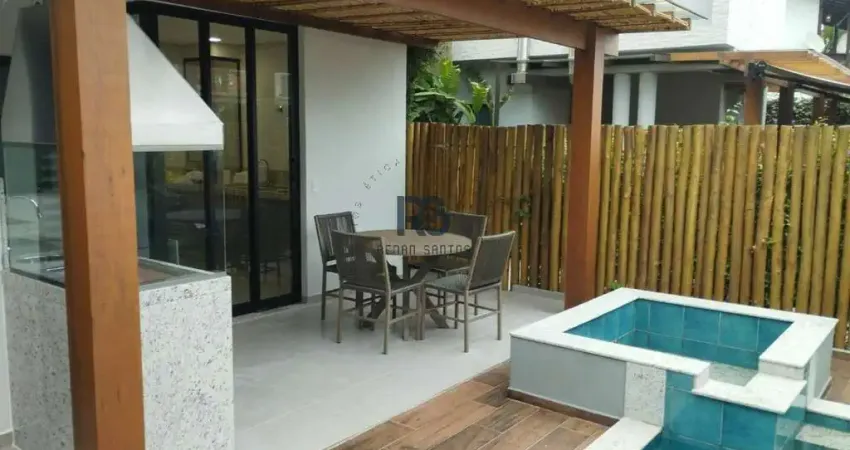 Casa de Luxo em Condomínio - 4 quartos, 4 suítes, 2 salas, 1 vaga de garagem, 154m² - Praia de Juquehy, São Sebastião-SP.