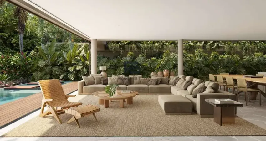 Imóvel de luxo na Praia da Baleia: Casa em condomínio com 5 quartos, 5 suítes e 507,11 m² em São Sebastião-SP.