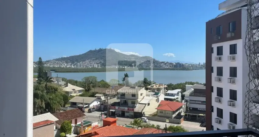 Apartamento de 2 dormitórios vista mar à venda no bairro joão paulo, em florianópolis.