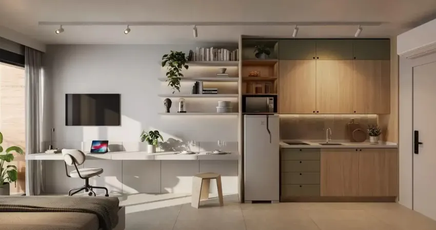 Oportunidade para investidores!  studio a poucos metros da ufsc, no bairro pantanal.