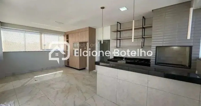 Cobertura duplex para locação de aprox. 230 m², com 3 quartos, no Patrimônio - Uberlândia - MG