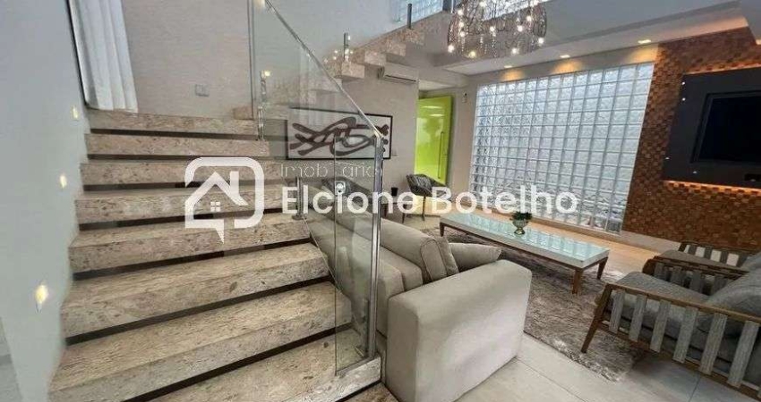 Casa mobiliada para locação, de aprox. 526m², 3 suítes, no bairro N.S Aparecida - Uberlândia - Mg