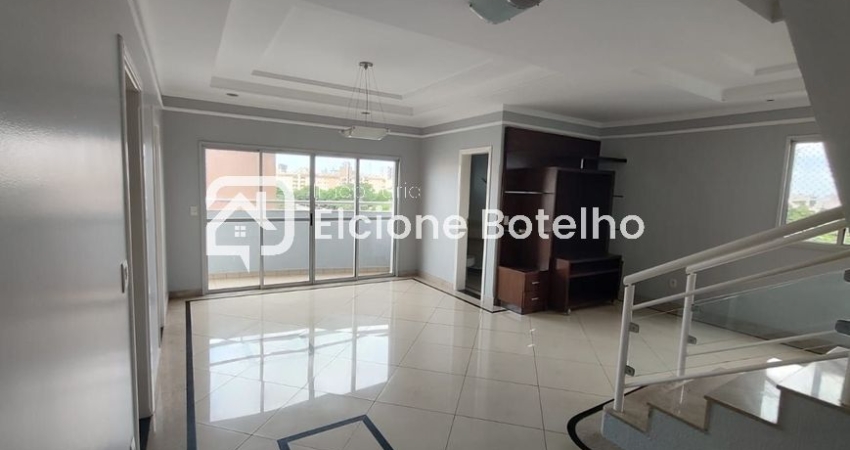 Cobertura duplex para locação de aprox. 275 m², com 3 quartos, no Santa Mônica - Uberlândia - MG