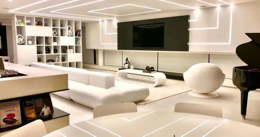 Casa para Locação em Florianópolis, JURERE INTERNACIONAL, 8 dormitórios, 6 suítes, 10 banheiros, 4 vagas