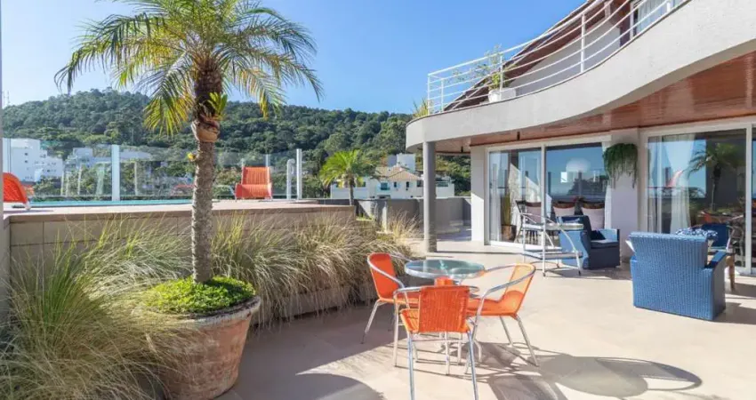 Cobertura para venda em florianópolis, jurere, 3 dormitórios, 3 suítes, 4 banheiros, 2 vagas