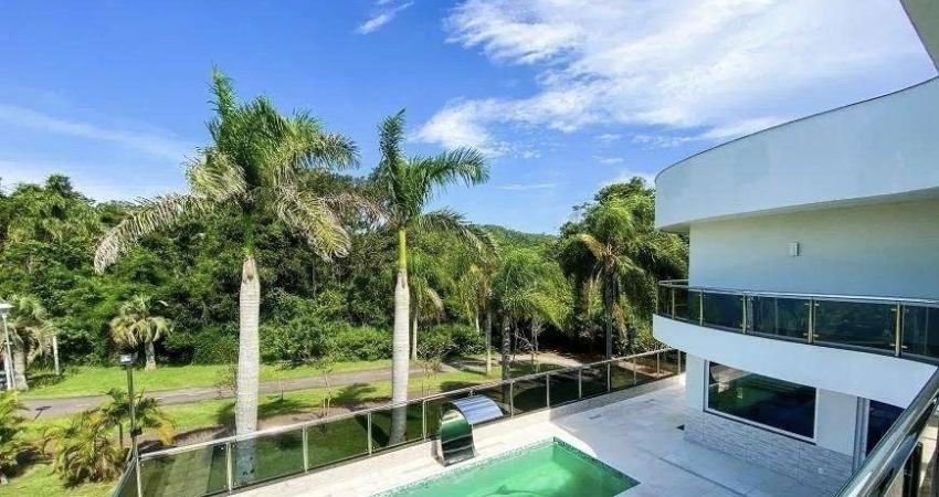 Casa para Venda em Florianópolis, JURERE INTERNACIONAL, 5 dormitórios, 4 suítes, 7 banheiros, 6 vagas