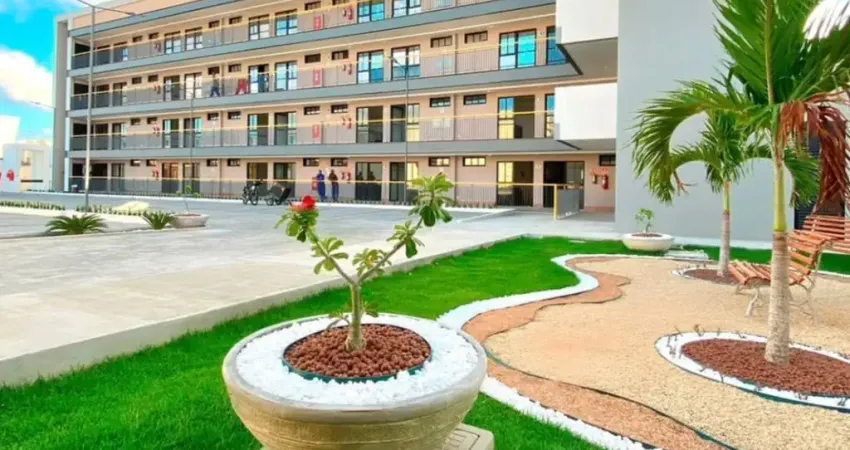 Alugar - Apartamento em Parnamirim - Pq Árvores - 1/4 - 38m² - Perto do Queiroz Atacado - Projetado