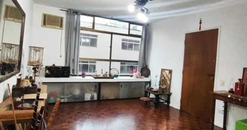 Apartamento de 1 dormitório(quarto) 2 banheiros na Orla da Praia Aparecida em Santos