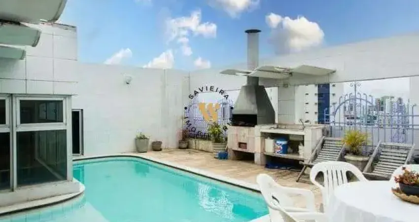 COBERTURA 3 QUARTOS EM BOA VIAGEM, PISCINA EXCLUSIVA.