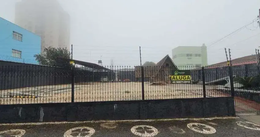 Terreno comercial para alugar na Rua General Cândido Rondon, Nova Rússia, Ponta Grossa