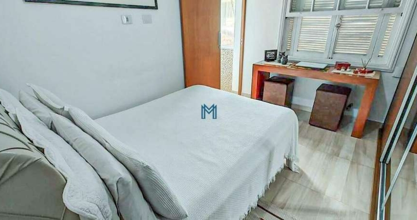 Apartamento com 1 dormitório para vender, 34 m² por R$ 338 mil - Ponta da Praia - Santos/SP
