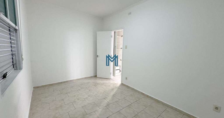 Apartamento com 1 dormitórios para vender, 60 m² por R$ 398 mil - Gonzaga - Santos/SP