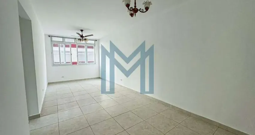 Apartamento com 1 dormitório para alugar, 81m² por R$2.500,00 - Gonzaga - Santos/SP