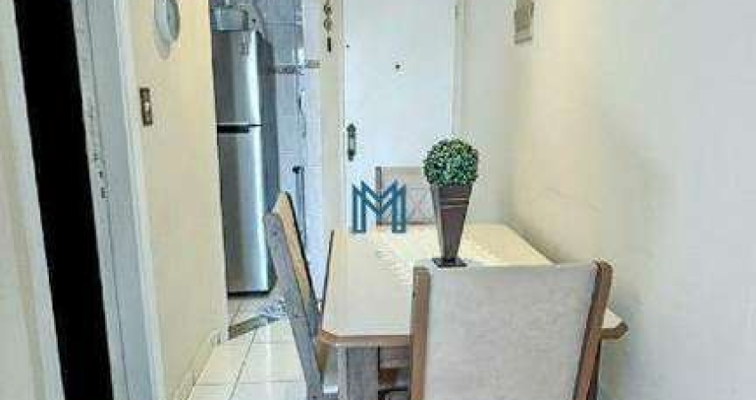 Apartamento 1 dormitório à venda, 44 m² por R$ 311.000,00 - José Menino - Santos/SP