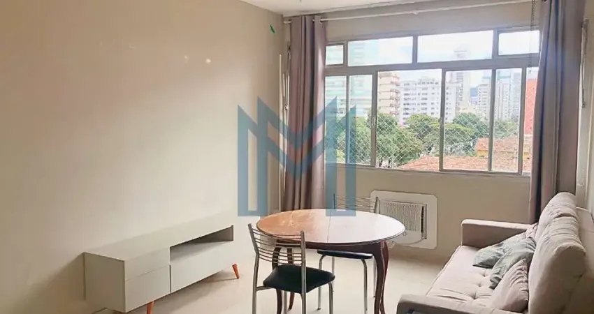 Apartamento mobiliado de 2 dormitórios com 80 m² para aluguel por R$ 3.200/mês - Boqueirão - Santos/SP