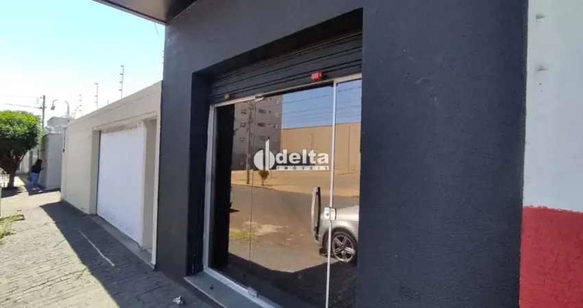 Loja disponível para locação no bairro santa mônica em uberlândia-mg