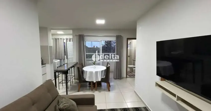 Apartamento mobiliado com 2 quartos sendo 1 suíte disponível para locação no bairro morumbi em uberlândia-mg