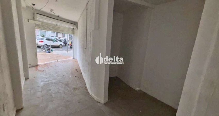 Loja disponível para locação no bairro Centro em Uberlândia-MG.