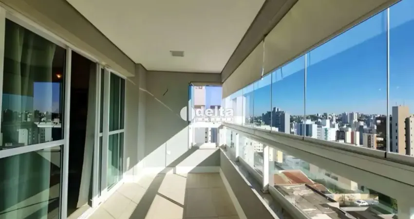 Apartamento mobiliado disponível para locação no bairro tabajaras em uberlândia-mg