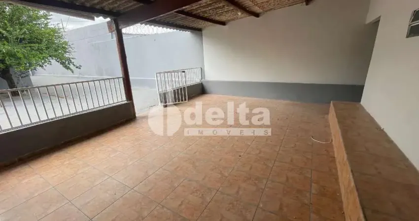 Casa disponível para locação no bairro Jardim das Palmeiras em Uberlândia-MG