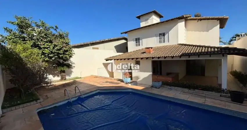 Casa disponível para locação no bairro Morada da Colina em Uberlândia-MG