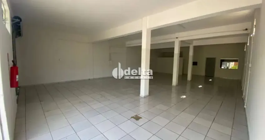 Loja disponível para locação e venda no bairro Santa Mônica em Uberlândia-MG