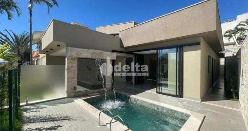 Casa no condomínio Jardins Barcelona disponível no bairro Nova Uberlândia em Uberlândia-MG