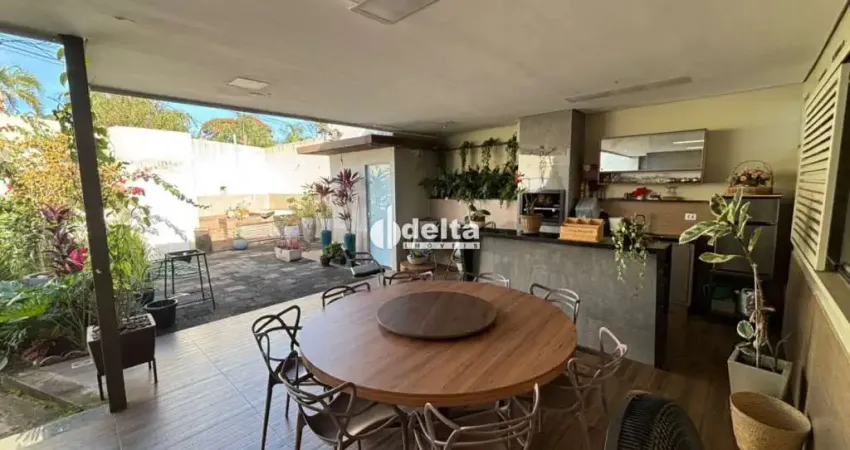 Casa residencial disponível para locação no bairro Jardim Ipanema em Uberlândia-MG.