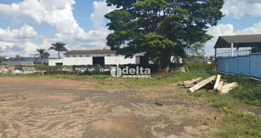 Terreno disponível para locação no bairro Industrial em Uberlândia-MG