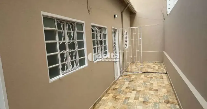 Casa disponível para locação no bairro Santa Mônica em Uberlândia-MG