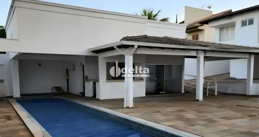 Casa residencial disponível para locação no bairro Cidade Jardim em Uberlândia-MG