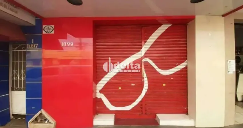 Loja disponível para locação no bairro Centro em Uberlândia-MG