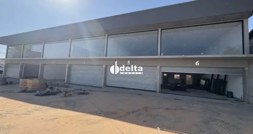 Loja disponível para locação no bairro santa mônica em uberlândia-mg