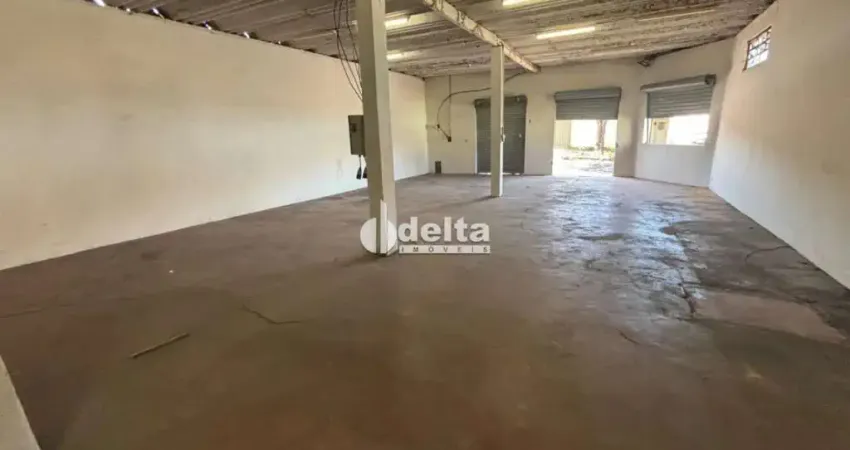Loja disponível para locação no bairro Planalto em Uberlândia-MG.