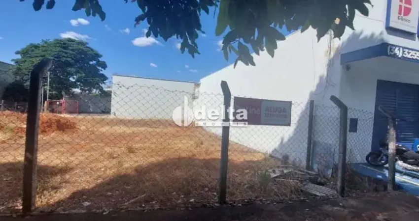 Terrno disponível para locação no bairro Centro em Uberlândia-MG