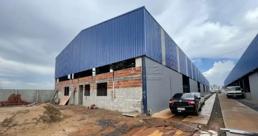 Galpão comercial disponível para locação no industrial em uberlândia-mg