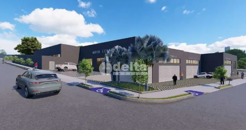 Galpão comercial disponível para locação no bairro luizote de freitas em uberlândia-mg