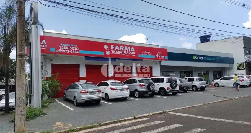 Loja disponível para locação no bairro Santa Rosa em Uberlândia-MG.