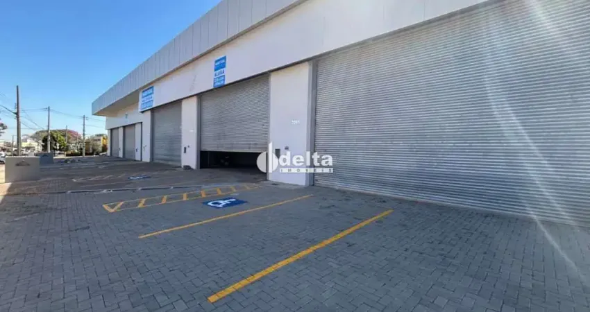 Galpão comercial disponível para locação no bairro santa mônica em uberlândia-mg