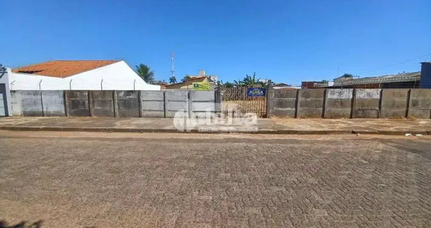 Terreno disponível para locação no bairro Presidente Roosevelt em Uberlândia-MG