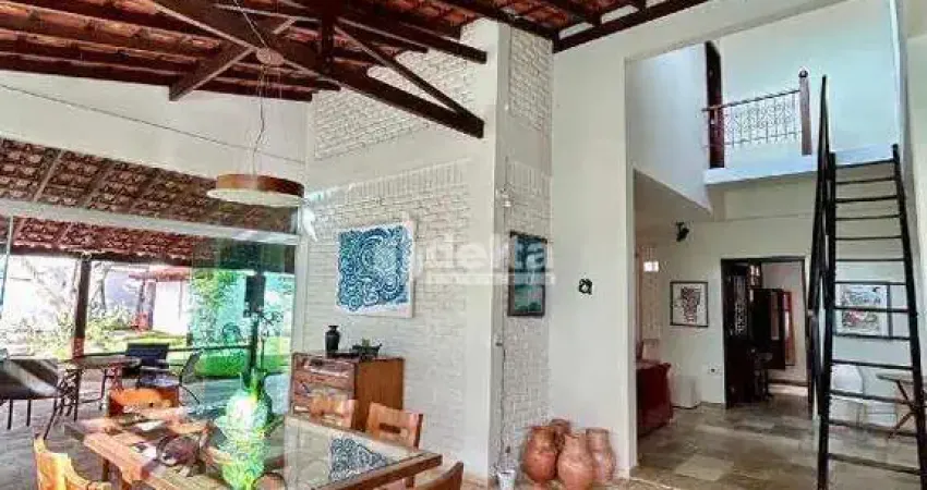 Casa comercial e residencial disponível para locação no bairro Jardim Karaíba em Uberlândia-MG