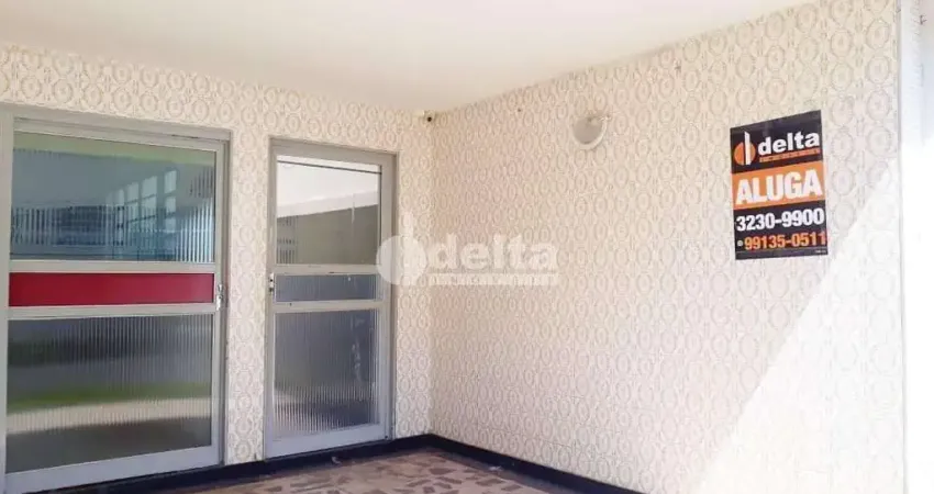 Casa residencial disponível para locação no bairro nossa senhora aparecida em uberlândia-mg