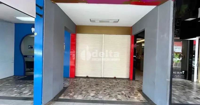 Loja disponível para locação no bairro centro em uberlândia-mg