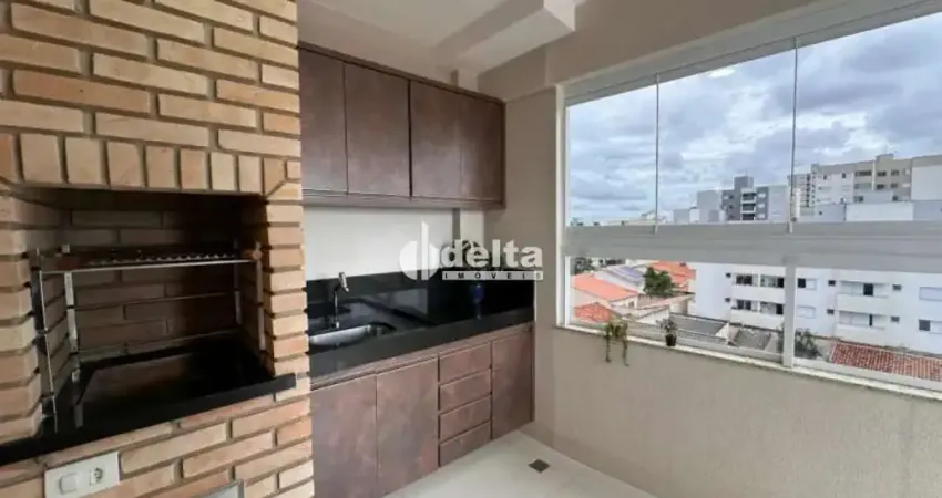Apartamento com 3 quartos sendo 1 suíte disponível para locação no bairro santa mônica em uberlândia-mg