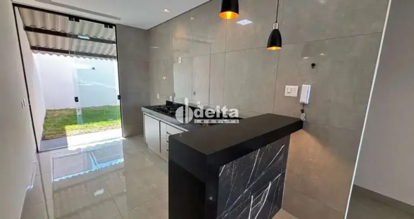 Casa residencial disponível para Locação no bairro Novo Mundo em Uberlândia-MG.